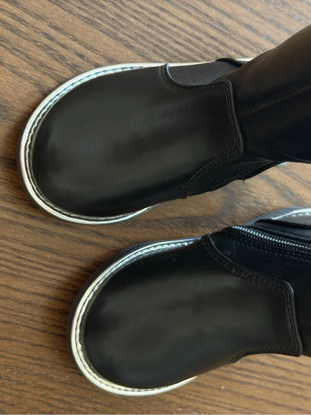 Olive & Edie Black Tall Bow Boots